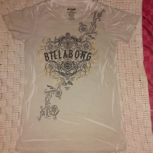 Womens Billabong short sleeve top. Size medium
